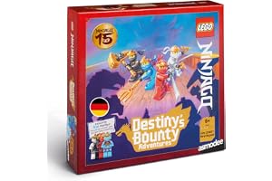 Asmodee LEGO® Ninjago: Destiny's Bounty Adventures! Officiellt LEGO Ninjago-brädspel, kooperativt äventyrsspel för hela famil
