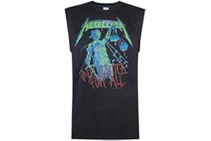 OFFICIAL Amplified Metallica Justice for All Men's Sleeveless T-Shirt