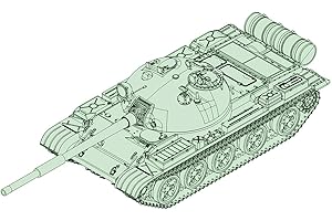 Trumpeter 757146 1/72 T62, modèle 1962 modèle Kit