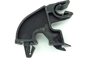 VVO Fasteners Clip de soporte para barra de capó, negro, delantero, plástico, Opel Corsa, Tigra, Meriva