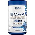 Applied Nutrition BCAA Powder - Branched Chain Amino Acids BCAAs Supplement, Amino Hydrate Intra Workout & Recovery Energy Drink (1.4kg - 100 Servings) (ICY Blue Raz)