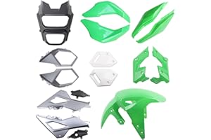 Mokuo Motorcycle Fairing Kits Compatible with Honda Grom MSX 125 2017-2020,Green Color
