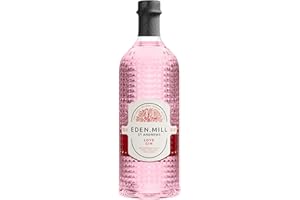 Eden Mill Love Gin - Scottish Light Pink Gin - Raspberry, Rose, Goji Berries with Botanicals - 70cl, 40% ABV