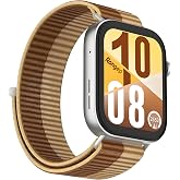 Rongep Huawei Watch Fit 4/Fit 4 Pro/Fit 3 ile Uyumlu Hasırlı Kumaş Kordon Terleme Yapmayan Cildi Tahriş Etmeyen Nefes Alabili
