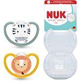 NUK Perfect Match Air Pacifier | 6-18 Months | Orthodontic Pacifiers That Facilitate Ventilation and Prevent Irritation | 95%