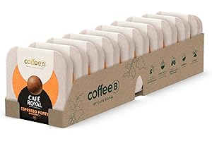 COFFEEB BY CAFÉ ROYAL Coffee B Boules Espresso Forte 90 Capsules