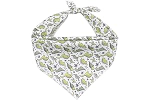 ARING PET Hund Bandana, Baumwolle Dinosaurier Hund Bandanas Hunde Dreieck Lätzchen Halstuch für Kleine und Große Hunde und Katzen