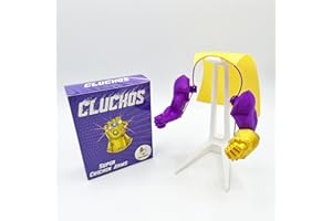 Super Cluck Co. Cluckos Superhero Chicken Arms to Put on Chickens, Amazing Costumes for Chickens, Meme Muscles Arms, Make Your Chicken Go Viral, Funny Gag Gift (Small (Under 9in))