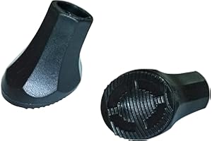 ‎VDP VDP 2 Stück Kappen Plastikfuß für Zweibeinständer | Bipod Ständer | Kunststofffüße | Platikfußpaar für Doppelständer | Gummipuffer | Gummi-Stützschuhe | Fußersatz | Fußabdeckung für Fahradhalter