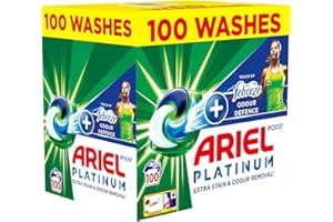 Ariel Platinum + Febreze All in 1 Pods, 100 Wash