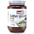 Grandmas Authentic Kerala Style Bitter Gourd Pickle|Pavakkai Pickle| 400G|Hot And Spicy South Indian Pickle