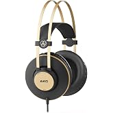 AKG K92 Headphones Wired Head-band Music Black,Gold