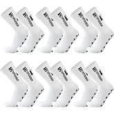 Omnikryp 6 Pairs Football Socks, 6-12 Men's Football Socks