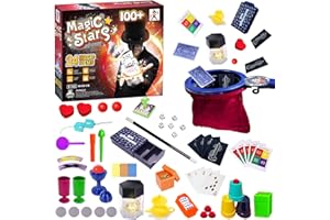 VIANBYE Magic Set - Magic Tricks for Kids 24 in 1 Magician Performance Props Kit with Wand Cards - Kids Toy with Beginner Video Instructions Christmas Birthday Gift for 5 6 7 8 9 10 11 Boys Girls