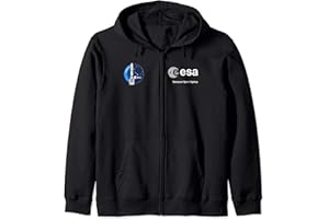 ESA EUROPEAN SPACE AGENCY ARIANE 6 FUSÉE BLANC ESA European Space Agency Mission Ariane 6 Fusée Patch Sweat à Capuche