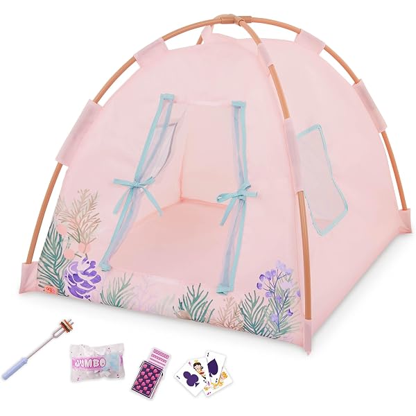 Our Generation – Set Accessoires Voyage – Valise, Appareil Photo, Passeport, Coussin – Pour Poupée 46 Cm – Dès 3 Ans