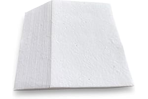 ‎WANDERINGS Wanderings Pflanzbares Samenpapier A6, 10.5x15 cm – 50 Karten aus 100 % recycelter Baumwolle mit Wildblumensamen, 250 gsm – Ideal für Einladungen, Dankeskarten, Postkarten, kreative DIY-Projekte