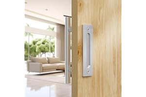 WOLFBIRD Maniglia per porta scorrevole, 30 cm, maniglia per porta scorrevole, in acciaio inox, maniglia per porta scorrevole, maniglia per porta in legno