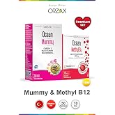 Orzax Ocean Mummy 30 Softjel Kaps&uuml;l &amp; Ocean Methyl B12 10 ml Seti