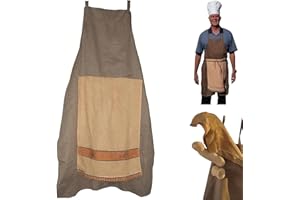 AIDODIA Sexy Tablier Barbecue Homme, Tablier Cuisine Homme Avec Surprise Dans La Poche, MaîTre Grilleur, Pour Homme Ou Petit-Ami/Petite-Ami Party, Amusant, Hommes Humour, Tablier De Cuisine Créatif