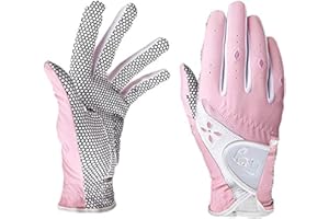 PGM Damen-Golfhandschuhe, verbessertes Griffsystem, kühl und bequem, 1 Paar