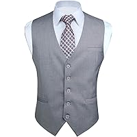 HUAMYTH Heren korset vest vetersluiting vormgevende tops botten vintage jurk vest print formele slanke pasvorm bruiloft podium, Blackprint Gemengd Wit, XXL