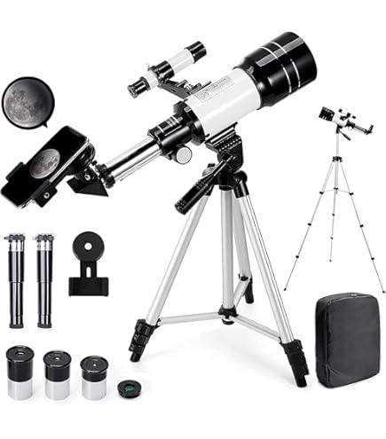 Telescopio Mesa Konus First 360 Telescopio Astronómico KONUSFIRST-360, Refractor De Mesa, 50 Mm Diámetro, 360 Mm Focal - Incluye Oculares, Filtro Lunar Y Trípode Telescopios Astronomicos Profesionales