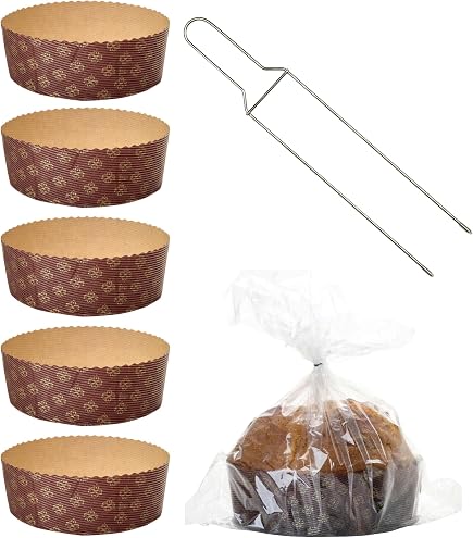 Moule À Panettone Bas 750 Gr Qualité Premium (20 Pcs) - Tapis À