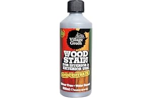 Village Green - Concentrato di macchia per legno, a base d'acqua, ecologico, qualità premium (blu notte, 5 l).