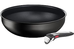 ‎TEFAL Tefal Ingenio Eco Resist On Set Patelnia, Czarny, 28 cm