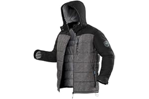 ATLAS FOR MEN - Chaqueta Hombre Invierno - Plumón Acolchada - Impermeable Calidez Estilo - Capucha Forrada - Disponibles en Tallas Grandes de la M hasta 5XL