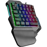 Everest KB-R177 SALVO Siyah USB Led Işıklı Q 35 Tuşlu Multimedya Mini Gaming Oyuncu Klavyesi
