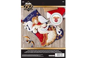 BUCILLA Plaid Felt Stocking Kit, Multi-Colour, One