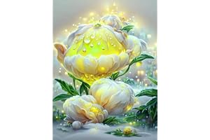 SMYJDMM Diamond Painting, Diamant Painting Set, Diamond Painting Bilder für Erwachsene 5D DIY Diamant Kunst Handwerk Home Wand Décor 30x40cm (Gelb)