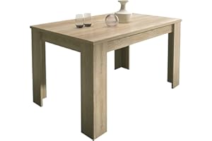 HomeSouth - Mesa de Comedor Extensible, Modelo Corfu Color Cambria, Medidas Mesa: 138 x 76 x 88 cm de Fondo