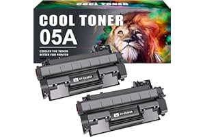 Cool Toner 2 cartucce toner di ricambio per HP 05A CE505A 05X CE505X LaserJet P2030 P2035 P2035N P2050 P2055 P2055D P2055DN P2055X Nero