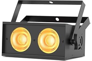 KRIDERISH 150W Par LED RGBW Luce di Scena 8CH COB Luci da Palcoscenico per DJ, Festa, Teatro, Show, Discoteca Faretto