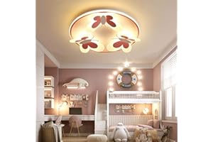AUCF Led Lichterkette Deckenlampe Kinderzimmer Schmetterling Deckenleuchte Kinderlampe Modernes 81W Deckenlicht Schlafzimmer Wohnzimmer Arbeitszimmer Esszimmer Deko Wandleuchte Jungen Und Mädchen Geschenke