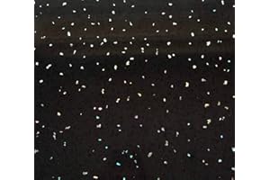 DBS Black Sparkle 5mm Ceiling Cladding Kitchen PVC Plastic Bathroom Panels Wet Wall Shower Wall (4 Pack)