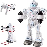Giffy/Oyuncak İnteraktif Pilli Robot Işıklı M&uuml;zikli Sesli Dans Eden Sporcu Robot Full Fonksiyon Şınav &Ccedil;ekebilen Spor Hareketl