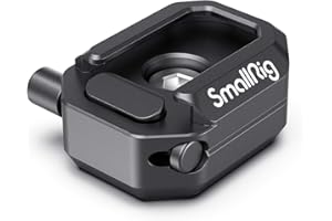 SMALLRIG Cold Shoe Adaptateur avec Filetage 1/4'' pour Cages, Rotules, Bras Magiques et Supports de Moniteur - 2797