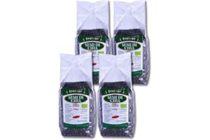 IL FRUTTAROLO È ANCHE BIO SEMI DI CHIA BIO 4 x 250 gr = 1 kg - RICCHI DI FIBRE - AIUTO PER L'INTESTINO - SALVIA ISPANICA - confezione risparmio