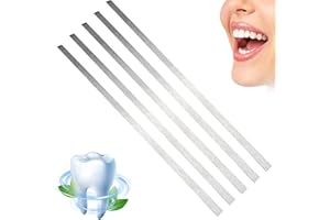 CELIODD 2 Pcs Carta Vetrata Dentata Carta Vetrata Dentale Strisce Abrasive Dentali Striscia Di Lucidatura Dentale Carta Vetrata Dentata Carta Vetrata Dentale Strisce Abrasive Dentali Carta Vetrata Dentata