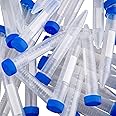ECNEICS Centrifuge Tubes with Snap Caps, Centrifuge Tubes with Graduated and Write-on Spot (Set of 100-15 ML)