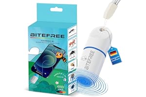 WMM LIVING 4 VITALITY Sollievo da punture di zanzara e insetti – Dispositivo senza batteria certificato CE, pronto all'uso – BITEFREE Germany