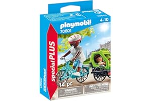 Playmobil 70601 Cyclistes Maman et Enfant- City Life- La Maison Moderne- Special Plus Petit Prix