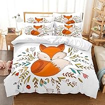 Housse De Couette Enfant 90x190cm Motif Panda - Microfibre Douce - Avec Taie D'oreiller