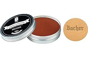 BACHER pasta do polerowania noża czerwona medium 2000 100g z aplikatorem ze skóry