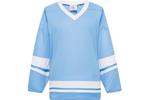 EALER H400 Series Blank Ice Hockey Practice Jersey League Jersey for Men and Boys - Senior and Junior - Adult and Youth
