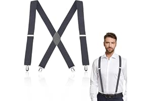 Psxuie Bretelle Uomo,Bretelle Uomo Lavoro,Bretelle Donna,Bretelle Da Lavoro,Bretelle Uomo Larghe,Bretelle Uomo Eleganti,Bretelle Uomo Vintage,Bretelle Uomo Nere,Bretelle Elastiche Uomo,Straccali Uomo